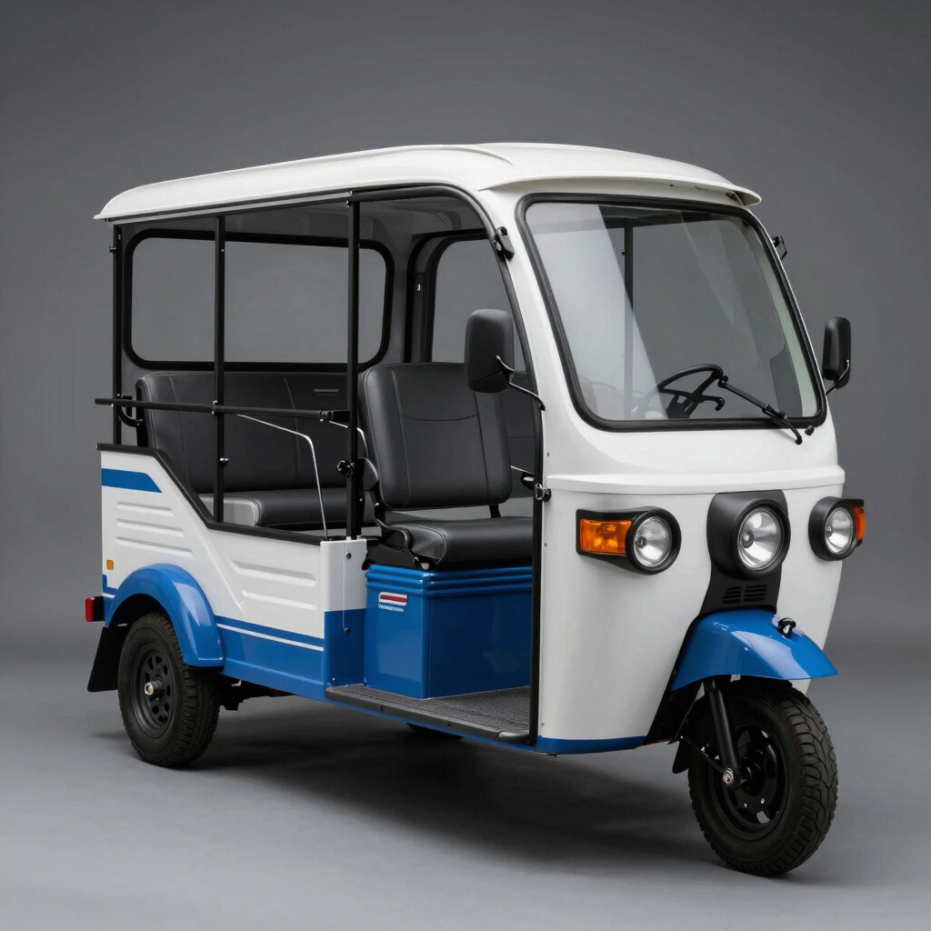 BN-ZKC Series Passenger Electric Tricycle with 3-5 Seats and Ergonomic Design